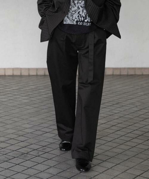 SENSE OF PLACE by URBAN RESEARCH / センスオブプレイス バイ アーバンリサーチ その他パンツ | アソートベルテッドストレートパンツ | 詳細21