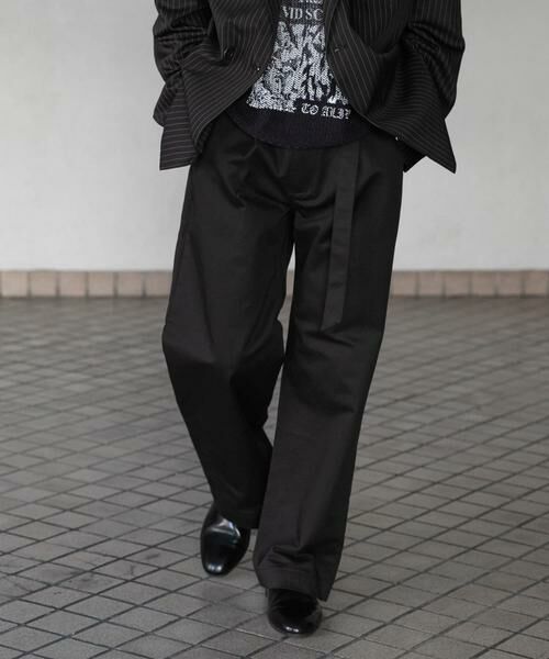 SENSE OF PLACE by URBAN RESEARCH / センスオブプレイス バイ アーバンリサーチ その他パンツ | アソートベルテッドストレートパンツ | 詳細22