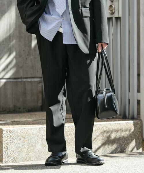 SENSE OF PLACE by URBAN RESEARCH / センスオブプレイス バイ アーバンリサーチ その他パンツ | 『セットアップ対応』 CARREMANストレートスラックス | 詳細1