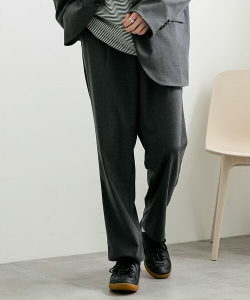 SENSE OF PLACE by URBAN RESEARCH / センスオブプレイス バイ アーバンリサーチ その他パンツ | 『セットアップ対応』 CARREMANストレートスラックス | 詳細10