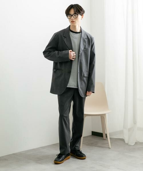 SENSE OF PLACE by URBAN RESEARCH / センスオブプレイス バイ アーバンリサーチ その他パンツ | 『セットアップ対応』 CARREMANストレートスラックス | 詳細14