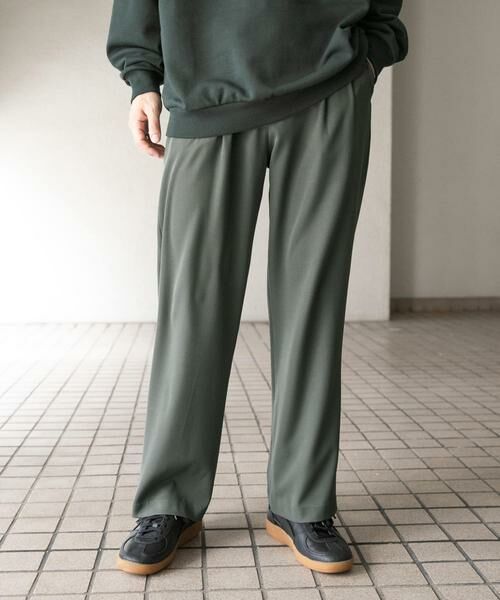 SENSE OF PLACE by URBAN RESEARCH / センスオブプレイス バイ アーバンリサーチ その他パンツ | ストレッチテーパードスラックス | 詳細1