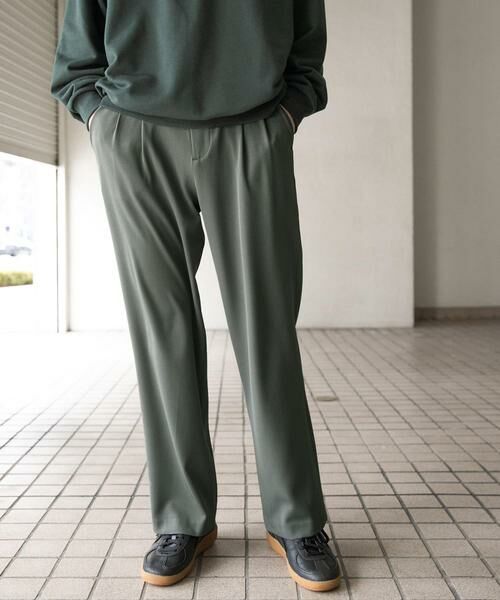 SENSE OF PLACE by URBAN RESEARCH / センスオブプレイス バイ アーバンリサーチ その他パンツ | ストレッチテーパードスラックス | 詳細3