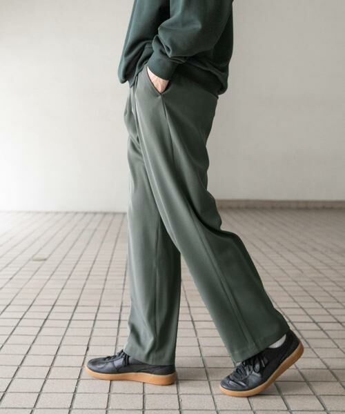 SENSE OF PLACE by URBAN RESEARCH / センスオブプレイス バイ アーバンリサーチ その他パンツ | ストレッチテーパードスラックス | 詳細4