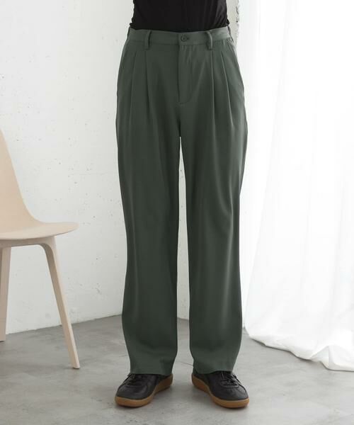 SENSE OF PLACE by URBAN RESEARCH / センスオブプレイス バイ アーバンリサーチ その他パンツ | ストレッチテーパードスラックス | 詳細8