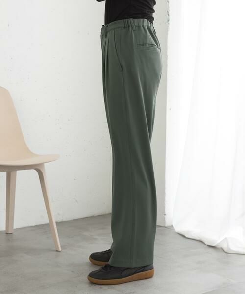 SENSE OF PLACE by URBAN RESEARCH / センスオブプレイス バイ アーバンリサーチ その他パンツ | ストレッチテーパードスラックス | 詳細9