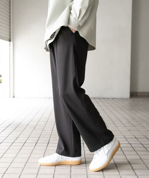 SENSE OF PLACE by URBAN RESEARCH / センスオブプレイス バイ アーバンリサーチ その他パンツ | ストレッチテーパードスラックス | 詳細21