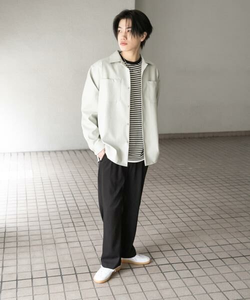 SENSE OF PLACE by URBAN RESEARCH / センスオブプレイス バイ アーバンリサーチ その他パンツ | ストレッチテーパードスラックス | 詳細22