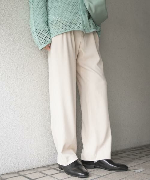 SENSE OF PLACE by URBAN RESEARCH / センスオブプレイス バイ アーバンリサーチ その他パンツ | ストレッチテーパードスラックス | 詳細26