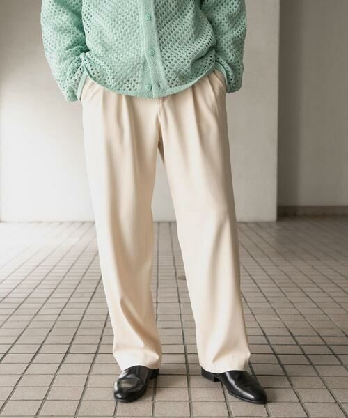 SENSE OF PLACE by URBAN RESEARCH / センスオブプレイス バイ アーバンリサーチ その他パンツ | ストレッチテーパードスラックス | 詳細27