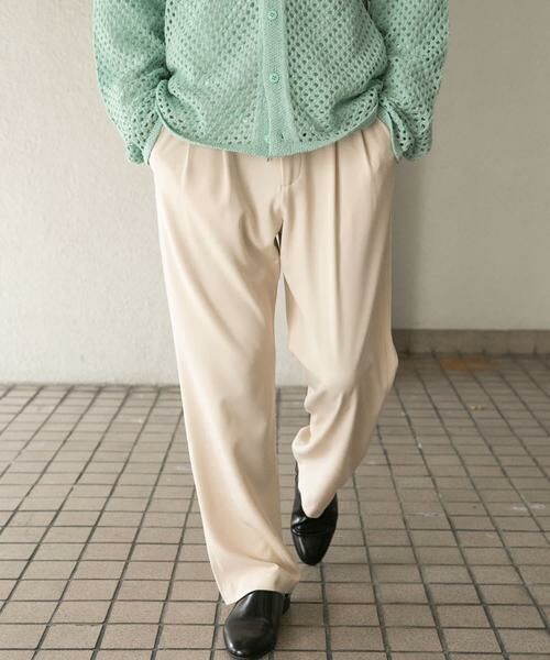 SENSE OF PLACE by URBAN RESEARCH / センスオブプレイス バイ アーバンリサーチ その他パンツ | ストレッチテーパードスラックス | 詳細30