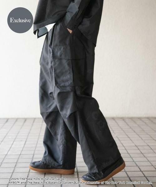 SENSE OF PLACE by URBAN RESEARCH / センスオブプレイス バイ アーバンリサーチ その他パンツ | NYBG リップストップカーゴ(ブラック)