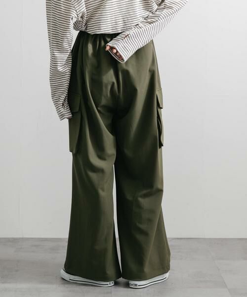 SENSE OF PLACE by URBAN RESEARCH / センスオブプレイス バイ アーバンリサーチ その他パンツ | 『ユニセックス』『セットアップ対応』ワイドカーゴパンツ | 詳細11