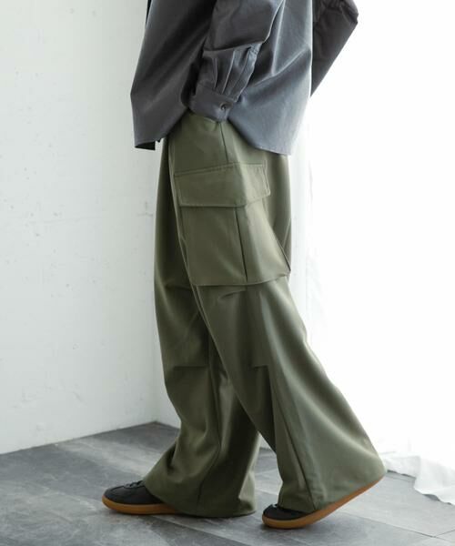 SENSE OF PLACE by URBAN RESEARCH / センスオブプレイス バイ アーバンリサーチ その他パンツ | 『ユニセックス』『セットアップ対応』ワイドカーゴパンツ | 詳細21