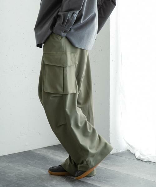 SENSE OF PLACE by URBAN RESEARCH / センスオブプレイス バイ アーバンリサーチ その他パンツ | 『ユニセックス』『セットアップ対応』ワイドカーゴパンツ | 詳細22