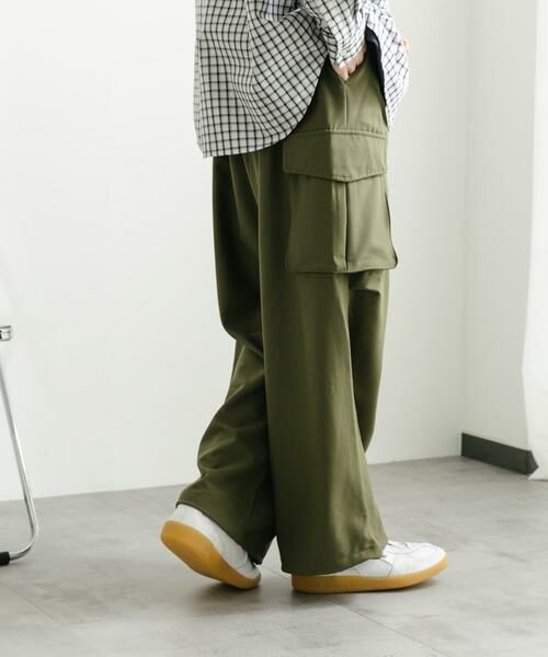 SENSE OF PLACE by URBAN RESEARCH / センスオブプレイス バイ アーバンリサーチ その他パンツ | 『ユニセックス』『セットアップ対応』ワイドカーゴパンツ | 詳細4