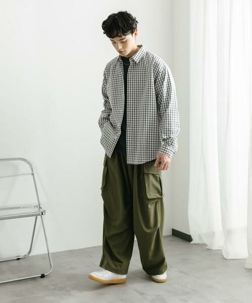 SENSE OF PLACE by URBAN RESEARCH / センスオブプレイス バイ アーバンリサーチ その他パンツ | 『ユニセックス』『セットアップ対応』ワイドカーゴパンツ | 詳細7