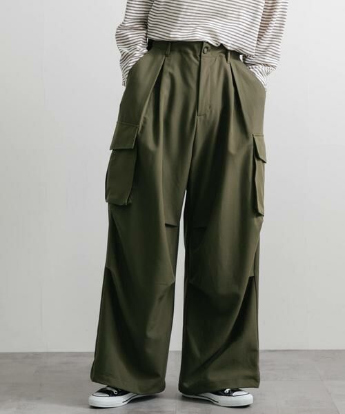 SENSE OF PLACE by URBAN RESEARCH / センスオブプレイス バイ アーバンリサーチ その他パンツ | 『ユニセックス』『セットアップ対応』ワイドカーゴパンツ | 詳細9