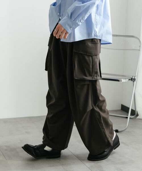 SENSE OF PLACE by URBAN RESEARCH / センスオブプレイス バイ アーバンリサーチ その他パンツ | 『ユニセックス』『セットアップ対応』ワイドカーゴパンツ | 詳細28