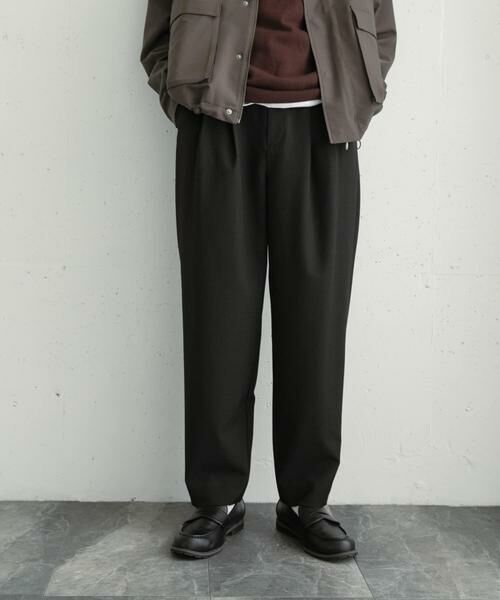 SENSE OF PLACE by URBAN RESEARCH / センスオブプレイス バイ アーバンリサーチ その他パンツ | 『イージーケア』ダブルタックテーパードパンツ | 詳細10