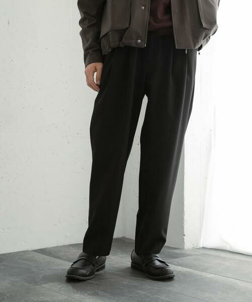 SENSE OF PLACE by URBAN RESEARCH / センスオブプレイス バイ アーバンリサーチ その他パンツ | 『イージーケア』ダブルタックテーパードパンツ | 詳細11