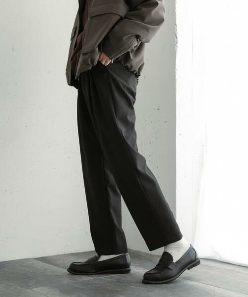 SENSE OF PLACE by URBAN RESEARCH / センスオブプレイス バイ アーバンリサーチ その他パンツ | 『イージーケア』ダブルタックテーパードパンツ | 詳細13