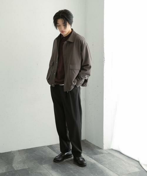 SENSE OF PLACE by URBAN RESEARCH / センスオブプレイス バイ アーバンリサーチ その他パンツ | 『イージーケア』ダブルタックテーパードパンツ | 詳細15