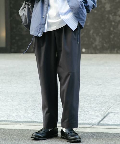 SENSE OF PLACE by URBAN RESEARCH / センスオブプレイス バイ アーバンリサーチ その他パンツ | 『イージーケア』ダブルタックテーパードパンツ | 詳細22