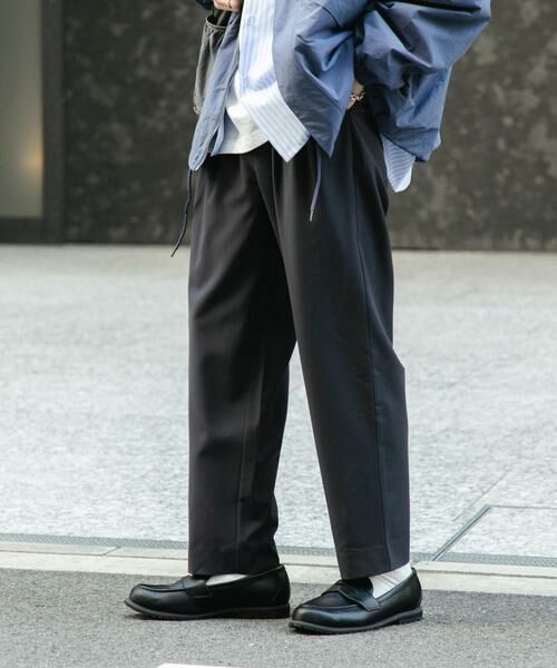 SENSE OF PLACE by URBAN RESEARCH / センスオブプレイス バイ アーバンリサーチ その他パンツ | 『イージーケア』ダブルタックテーパードパンツ | 詳細25