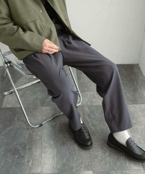 SENSE OF PLACE by URBAN RESEARCH / センスオブプレイス バイ アーバンリサーチ その他パンツ | 『イージーケア』ダブルタックテーパードパンツ | 詳細29