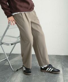 SENSE OF PLACE by URBAN RESEARCH / センスオブプレイス バイ アーバンリサーチ その他パンツ | 『イージーケア』ダブルタックワイドパンツ