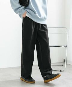SENSE OF PLACE by URBAN RESEARCH / センスオブプレイス バイ アーバンリサーチ その他パンツ | 『イージーケア』ダブルタックワイドパンツ
