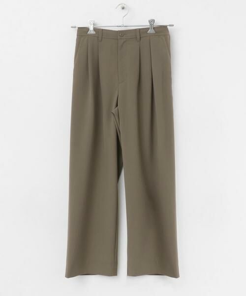 SENSE OF PLACE by URBAN RESEARCH / センスオブプレイス バイ アーバンリサーチ その他パンツ | 『イージーケア』ダブルタックワイドパンツ | 詳細7