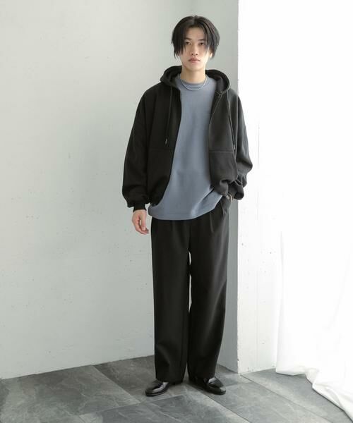 SENSE OF PLACE by URBAN RESEARCH / センスオブプレイス バイ アーバンリサーチ その他パンツ | 『イージーケア』ダブルタックワイドパンツ | 詳細21