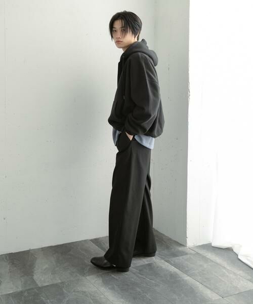 SENSE OF PLACE by URBAN RESEARCH / センスオブプレイス バイ アーバンリサーチ その他パンツ | 『イージーケア』ダブルタックワイドパンツ | 詳細22