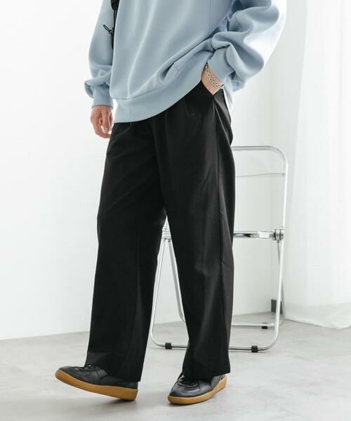 SENSE OF PLACE by URBAN RESEARCH / センスオブプレイス バイ アーバンリサーチ その他パンツ | 『イージーケア』ダブルタックワイドパンツ | 詳細12
