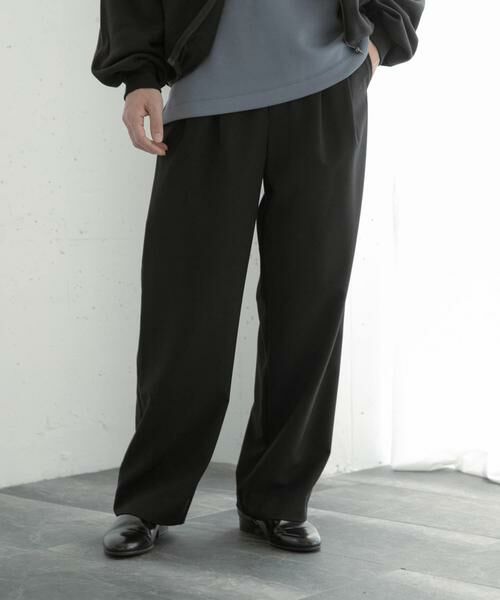 SENSE OF PLACE by URBAN RESEARCH / センスオブプレイス バイ アーバンリサーチ その他パンツ | 『イージーケア』ダブルタックワイドパンツ | 詳細16