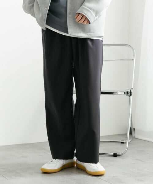 SENSE OF PLACE by URBAN RESEARCH / センスオブプレイス バイ アーバンリサーチ その他パンツ | 『イージーケア』ダブルタックワイドパンツ | 詳細25