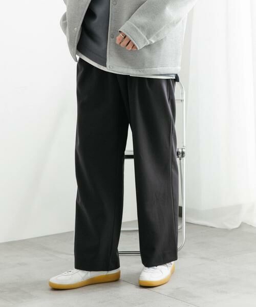 SENSE OF PLACE by URBAN RESEARCH / センスオブプレイス バイ アーバンリサーチ その他パンツ | 『イージーケア』ダブルタックワイドパンツ | 詳細27