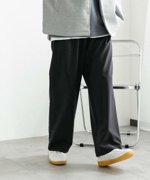 SENSE OF PLACE by URBAN RESEARCH / センスオブプレイス バイ アーバンリサーチ その他パンツ | 『イージーケア』ダブルタックワイドパンツ | 詳細28