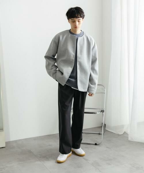 SENSE OF PLACE by URBAN RESEARCH / センスオブプレイス バイ アーバンリサーチ その他パンツ | 『イージーケア』ダブルタックワイドパンツ | 詳細30