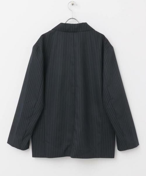 SENSE OF PLACE by URBAN RESEARCH / センスオブプレイス バイ アーバンリサーチ その他アウター | 『セットアップ対応』ピンストライプルーズテーラードジャケット | 詳細23