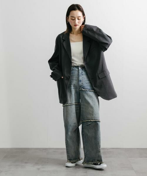 SENSE OF PLACE by URBAN RESEARCH / センスオブプレイス バイ アーバンリサーチ その他アウター | 『ユニセックス』『セットアップ対応』 CARREMANテーラードジャケット | 詳細6