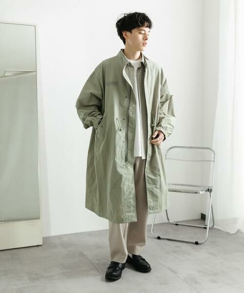 SENSE OF PLACE by URBAN RESEARCH / センスオブプレイス バイ アーバンリサーチ ミリタリージャケット・コート | リップストップモッズコート | 詳細7