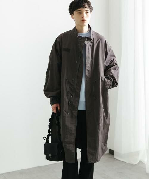 SENSE OF PLACE by URBAN RESEARCH / センスオブプレイス バイ アーバンリサーチ ミリタリージャケット・コート | リップストップモッズコート | 詳細12