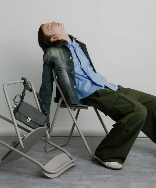 SENSE OF PLACE by URBAN RESEARCH / センスオブプレイス バイ アーバンリサーチ Gジャン・デニムジャケット | 『ユニセックス』『セットアップ対応』ヴィンテージライクデニムブルゾン | 詳細21