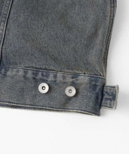 SENSE OF PLACE by URBAN RESEARCH / センスオブプレイス バイ アーバンリサーチ Gジャン・デニムジャケット | 『ユニセックス』『セットアップ対応』ヴィンテージライクデニムブルゾン | 詳細30