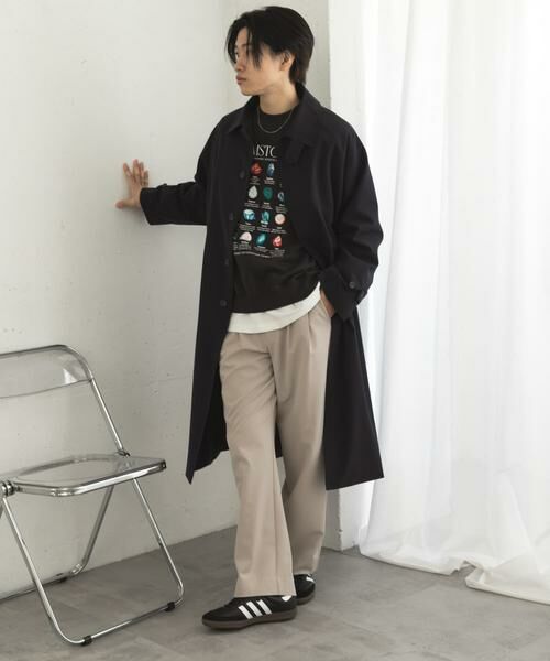 SENSE OF PLACE by URBAN RESEARCH / センスオブプレイス バイ アーバンリサーチ ステンカラーコート | 『ユニセックス』バルマカーンロングコート | 詳細13