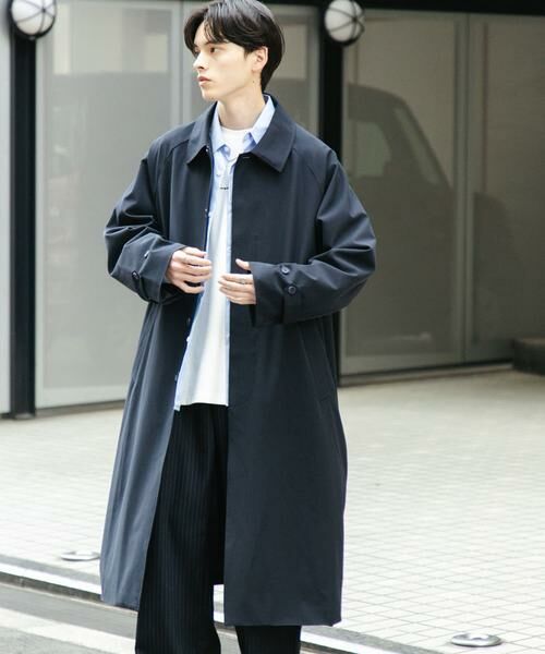 SENSE OF PLACE by URBAN RESEARCH / センスオブプレイス バイ アーバンリサーチ ステンカラーコート | 『ユニセックス』バルマカーンロングコート | 詳細2