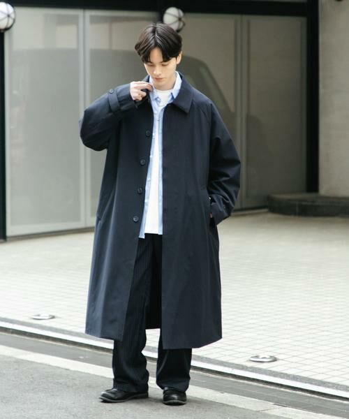 SENSE OF PLACE by URBAN RESEARCH / センスオブプレイス バイ アーバンリサーチ ステンカラーコート | 『ユニセックス』バルマカーンロングコート | 詳細5